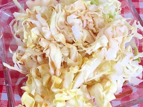 豆腐とキャベツのポン酢サラダ☆